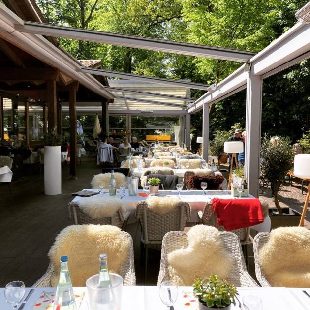 Unsere Küche im Restaurant und Biergarten Unsere Küche im Restaurant und Biergarten